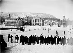 Lední hokej na McGill University, 1884
