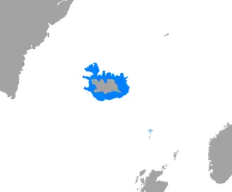 Mapa rozšíření jazyka