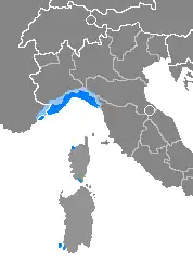 Mapa rozšíření jazyka
