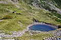 Jezero Iezer a nedaleká útulna