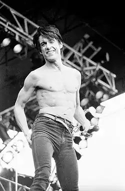 Iggy Pop v roce 1987