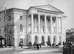 Budova Gruzínského uměleckého muzea, postavená na konci 30. let 19. století, foto cca 1900