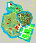 Mapa Císařského paláce