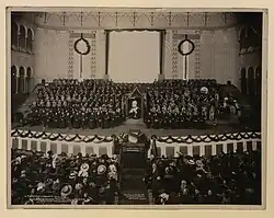 Pohřeb krále Eduarda VII., Salvation Army, Massey Hall, Toronto, 20. května 1910