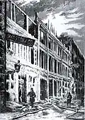 Bohuslav Kroupa - Vzhled ruin po požáru v St. Pierre Street, Montreal (1873)