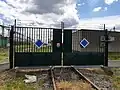 Brána do areálu rozvodny
