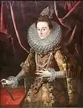 Juan Pantoja de la Cruz: Infantka Isabella Clara Eugenia
