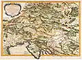 Mapa Vnitřních Rakous