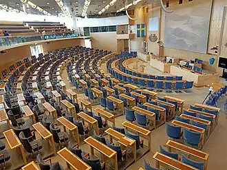 Budova Riksdagu, Stockholm
