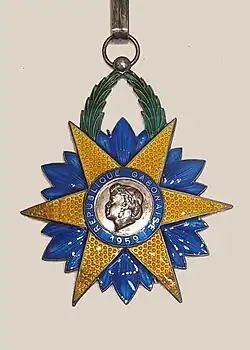 Insignie řádu ve třídě komtura