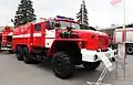 Požární vůz NATISK-3000 KS na podvozku Ural-5557
