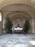 Interiér kaple