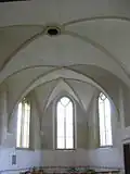 Interiér kaple