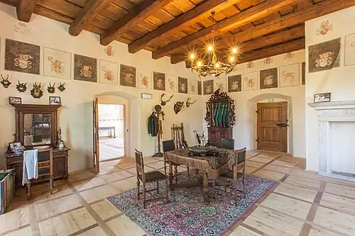 Biskupský sál / salon svatého Huberta