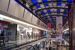Interiér obchodního centra