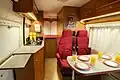 interiér obytné dodávky Fiat Ducato