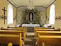 Interiér kaple
