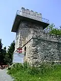Rozhledna na vrcholu Geschriebenstein/ Írott-kő