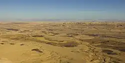 Letecký pohled na Machteš Ramon