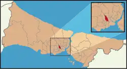Umístění v Istanbulu