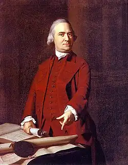 Samuel Adams zhruba v roce 1772