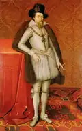 Král Jakub I. asi 1606