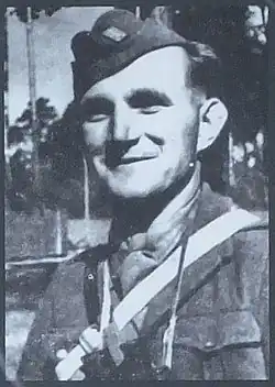 Ján Ušiak v uniformě čs. jednotek na východní frontě