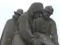 Předměřice nad Jizerou, boční pohled na sousoší