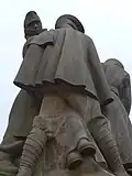 Předměřice nad Jizerou, zadní pohled na sousoší