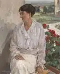 Jan Autengruber – na verandě (1913)