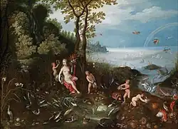 Jan Brueghel mladší, Jan van Balen Alegorie vody (Allegory of Water)