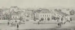 Kamenická továrna Cingroš v Plzni (okolo roku 1898)