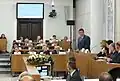 Jan Hamáček v polském Senátu