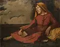 Jan Kojan Žena s dopisem (1914)