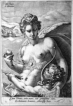 Venuše a Cupido