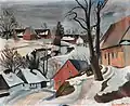Jan Trampota Pěčín v zimě (1927)