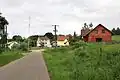 Příjezd ke vsi