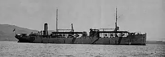 Notoro jako nosič hydroplánů v roce 1931