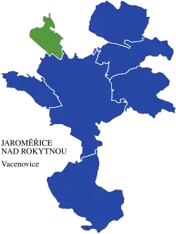 Vacenovice na mapě