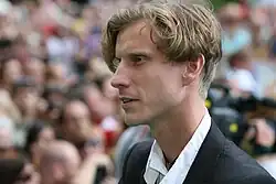 Jaromír Nosek na karlovarském filmovém festivalu v červenci 2008