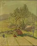 Jaroslav Mašek – Za chalupou (1923)