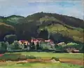 Krajina s vesnicí (1933)
