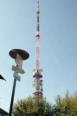 Vysílač na vrcholu