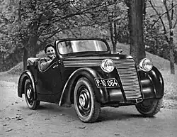 Jawa Minor, roadster (1937)