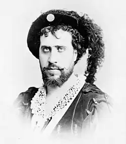 Jean-Baptiste Faure jako Hamlet, 1868