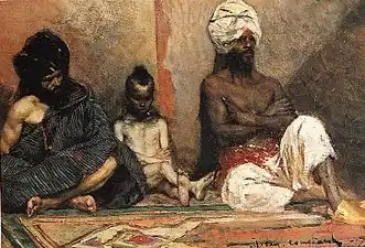 Sedící Arabové (1877) Dahesh Museum of Art