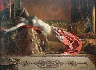 Ležící odaliska Musée d'Orsay