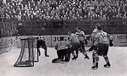 Jeseničtí hokejisté v roce 1957