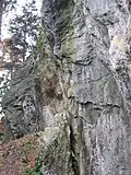 Skála nad jeskyní