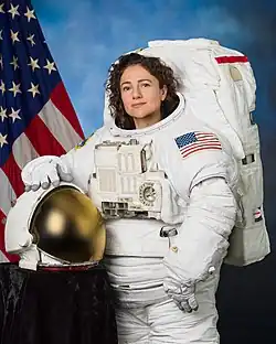 Jessica Meir v září 2018